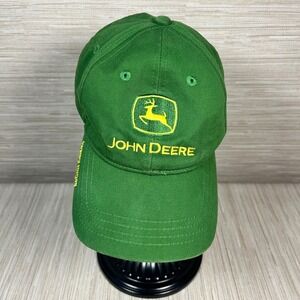John Deere Hat Green Owners Edition Nothing Runs Like A Deere Adjustable Cap